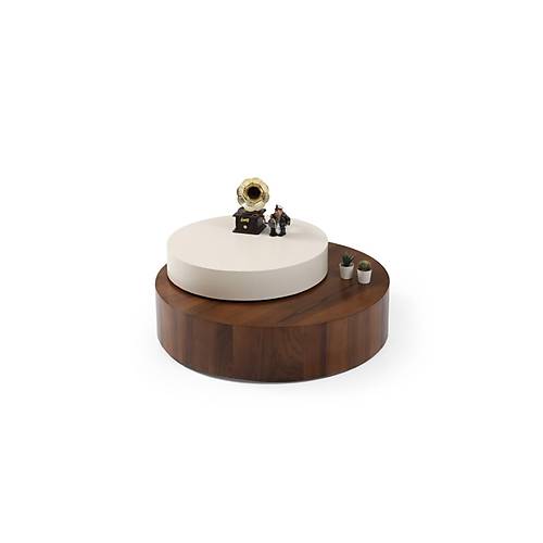 Oreo Ceviz Orta Sehpa - Görsel 2