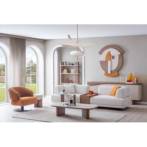 Matilda Koltuk Takımı - Ceviz - Görsel 3