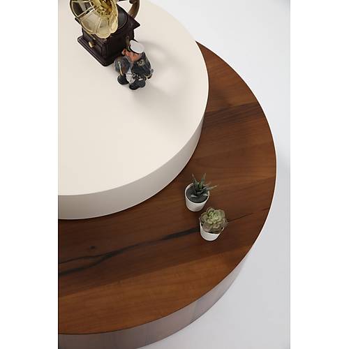 Oreo Ceviz Orta Sehpa - Görsel 6