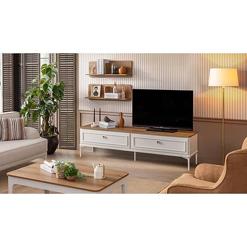 Modern Country Orta Sehpa - Görsel 4