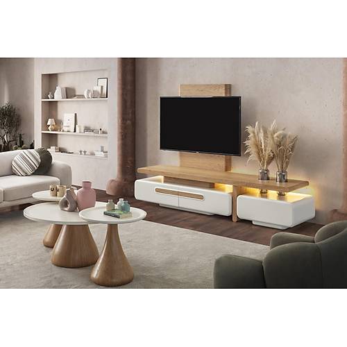 Moon Meşe Orta Sehpa - Görsel 5