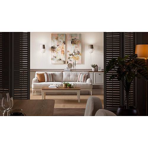 Modern Country Orta Sehpa - Görsel 3