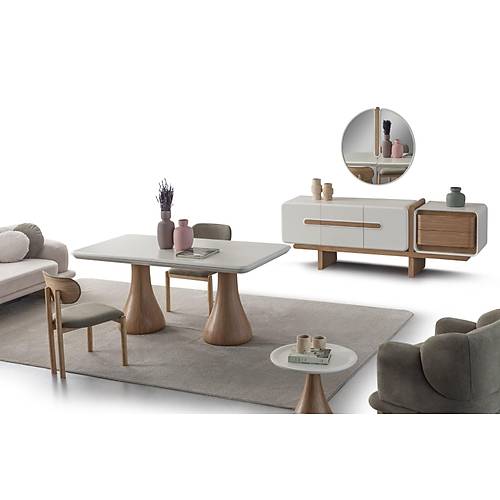 Moon Meşe Orta Sehpa - Görsel 10