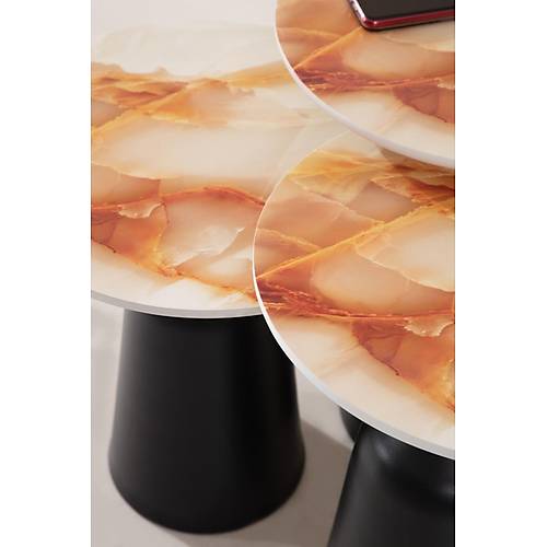 Peach Zigon Sehpa - Görsel 2